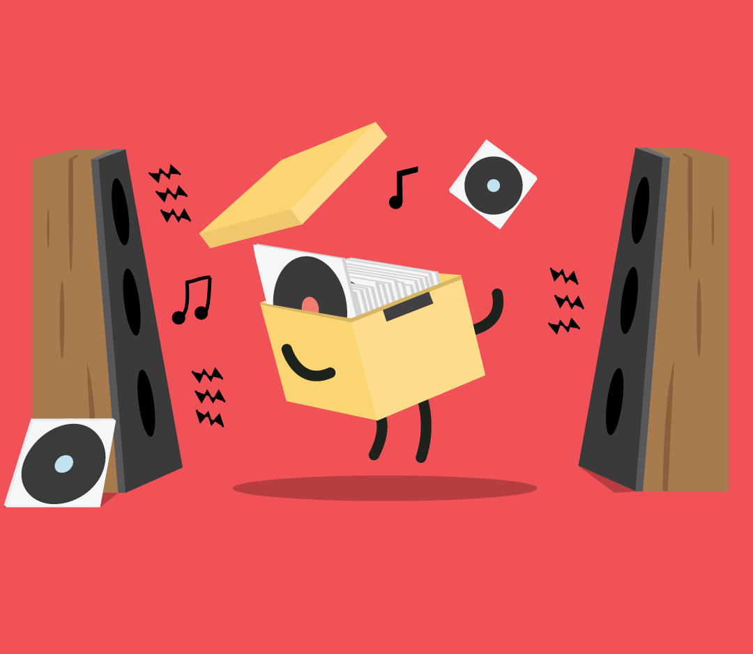 Vinyl record storage boxes just landed!