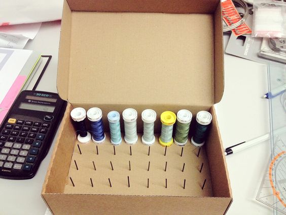 DIY thread storage solution! — Archive Boxes Australia