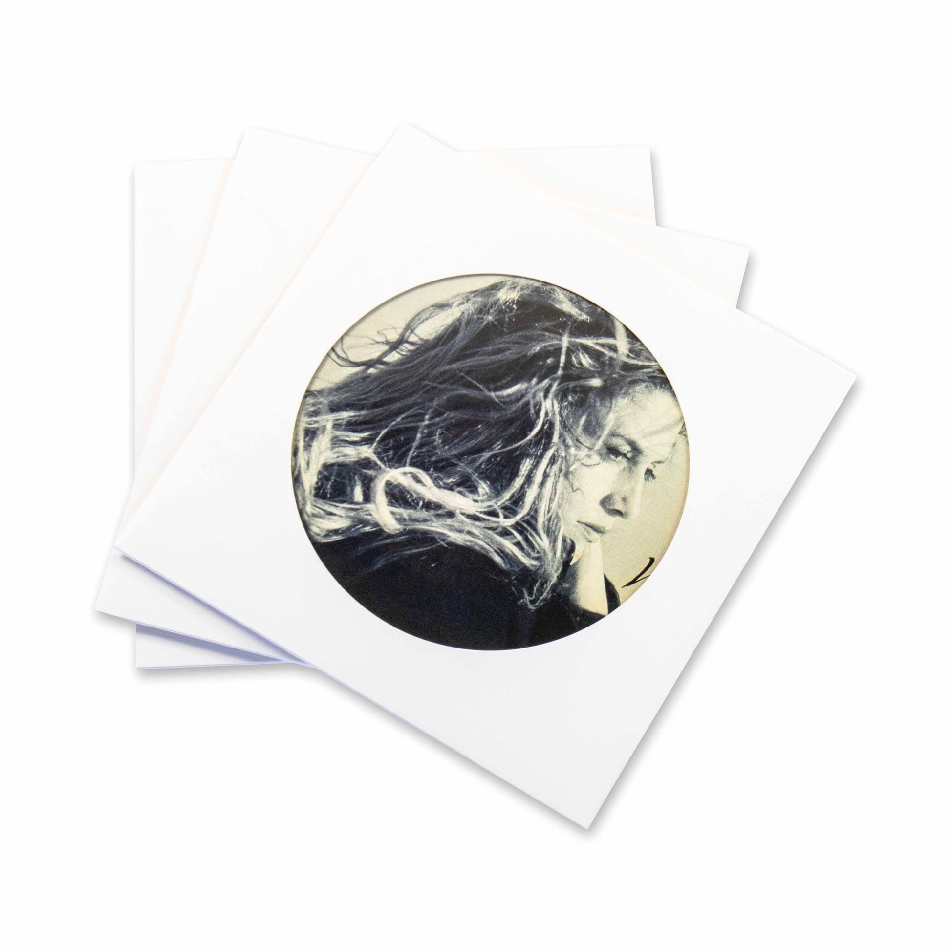 7"/45 RPM Vinyl Record Picture Jacket Sleeves – close-up detail, vinyl record storage