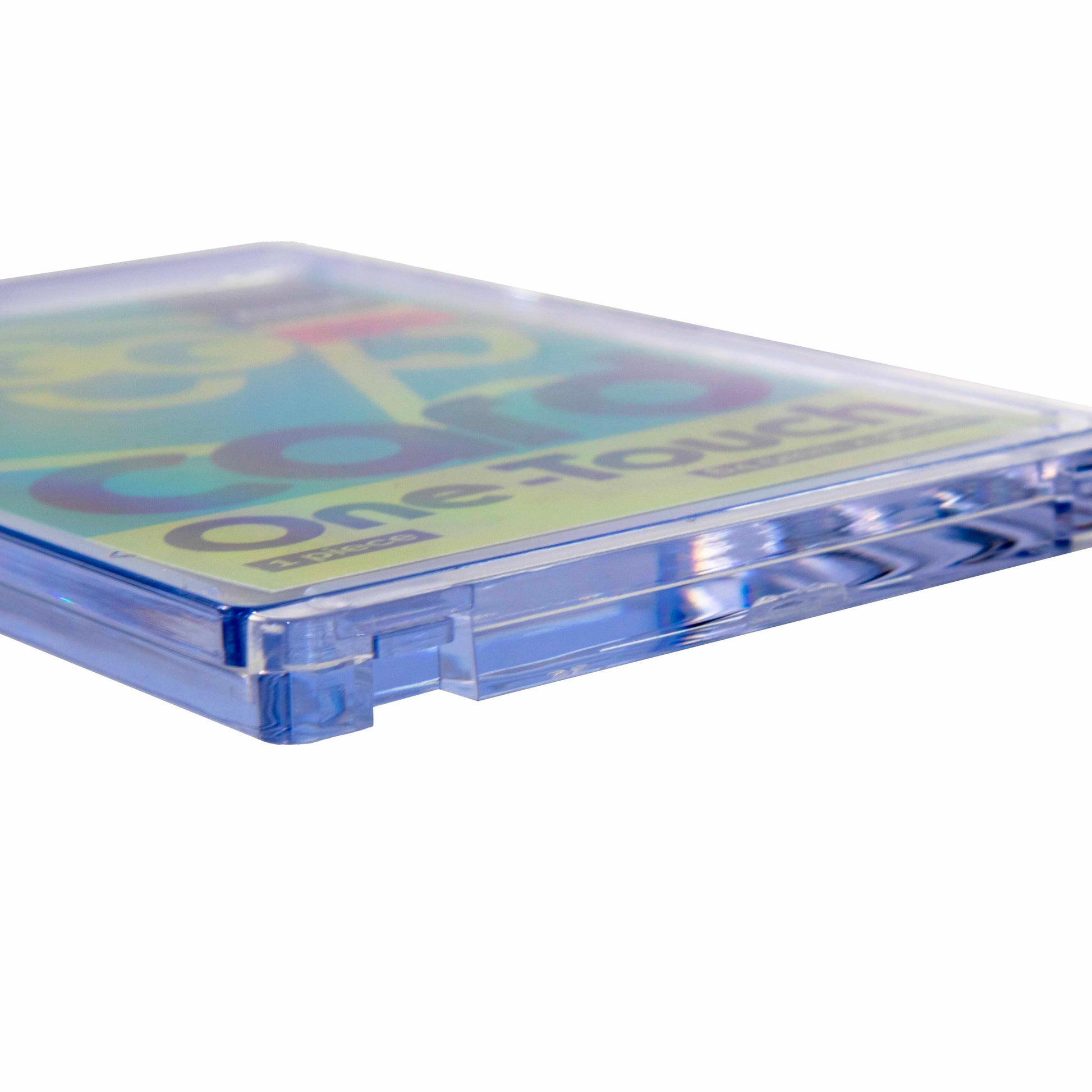 130PT Card One-Touch Magnetic Holder – interior view, trading card protection