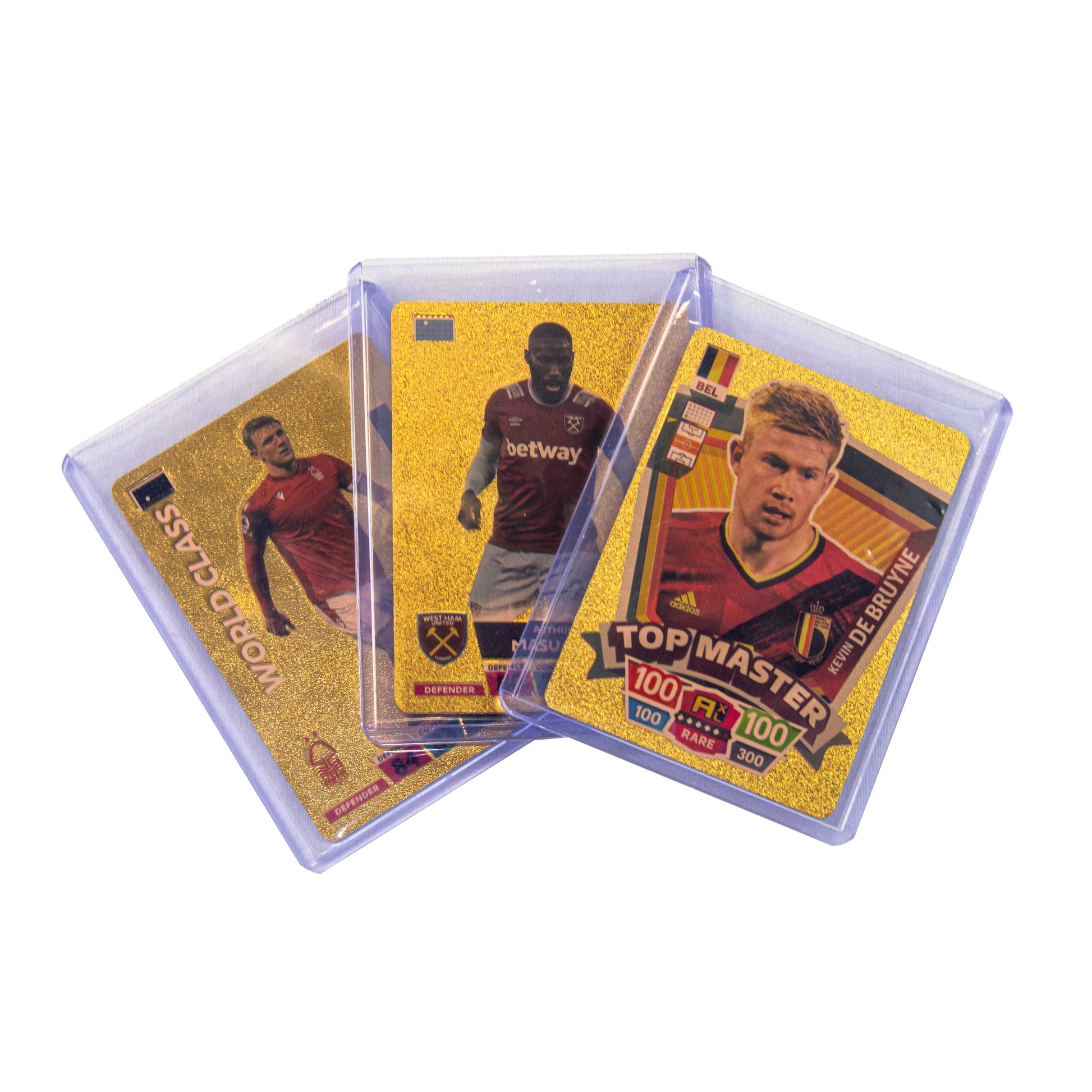 130PT Card Toploaders – interior view, trading card protection