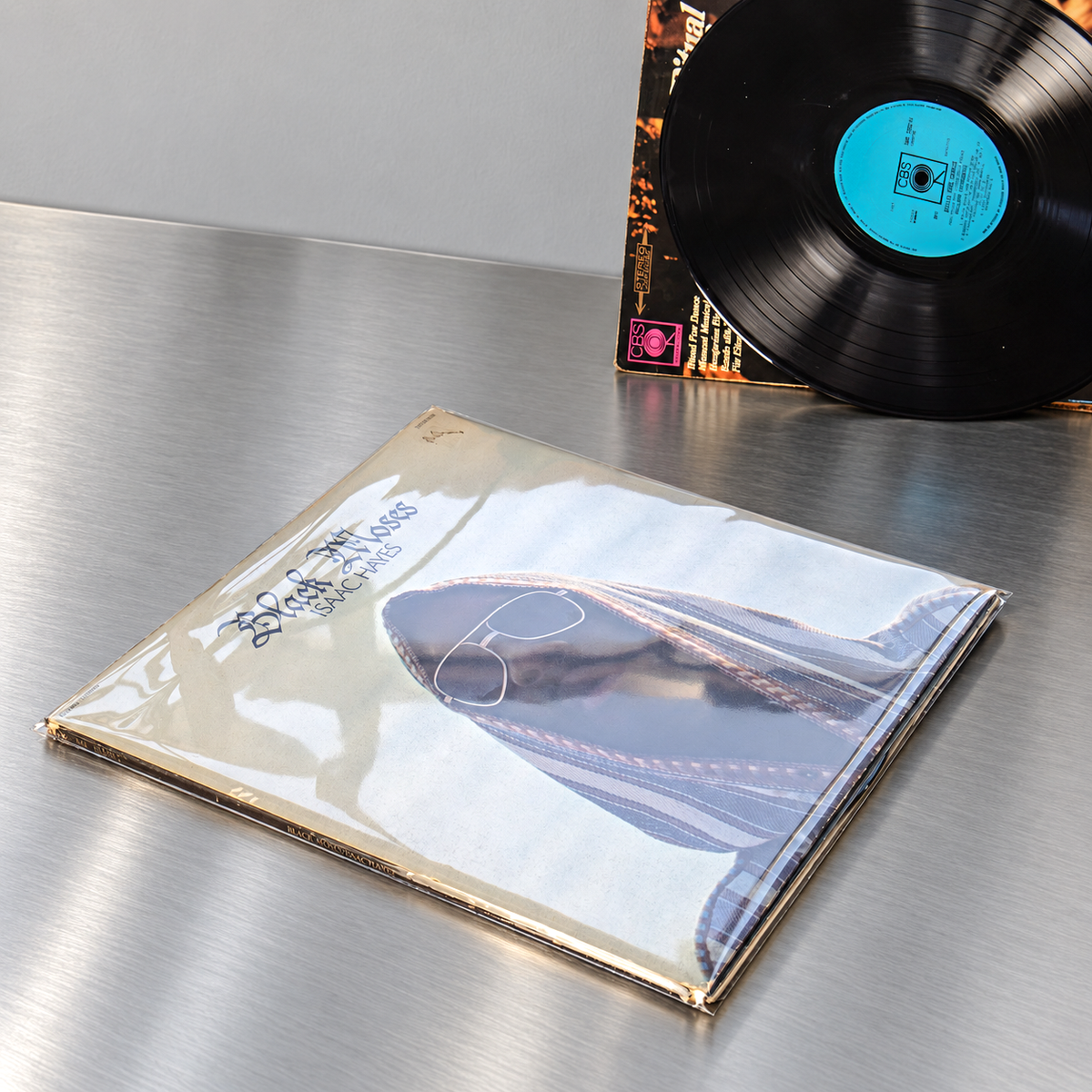 7"/ 45 RPM Vinyl Record Super Deluxe Outer Sleeves (Resealable Flap)