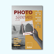 4x6" Photograph Protection Sleeves/Bags – front view, archival photo protection