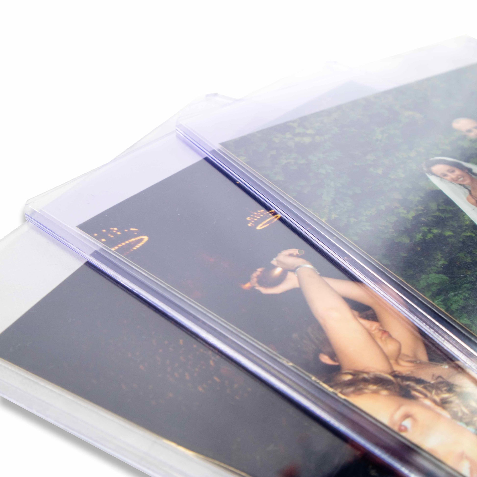 5x7" Photograph Toploaders – alternate angle, archival photo protection