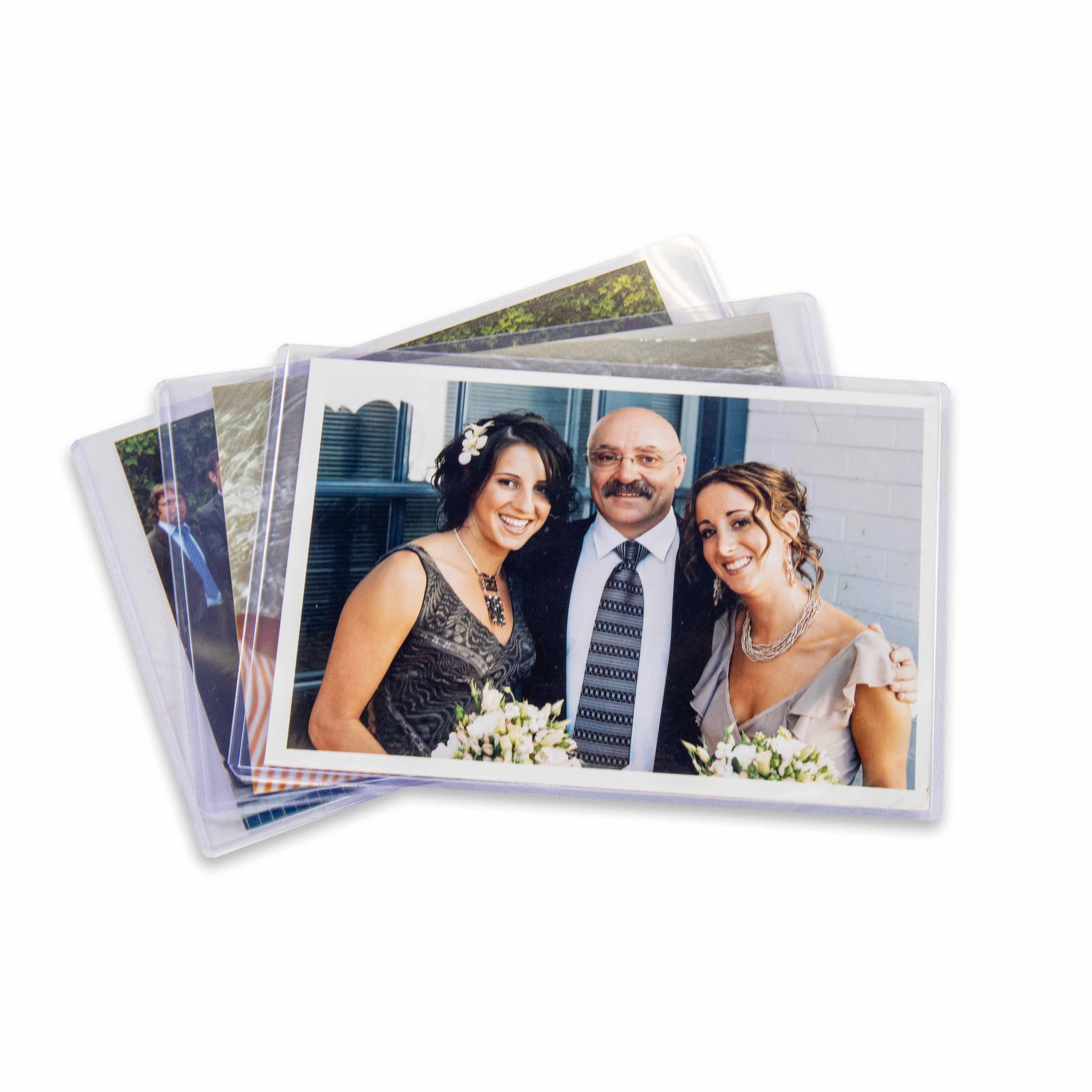 6x4" Photograph Toploaders Landscape – interior view, archival photo protection