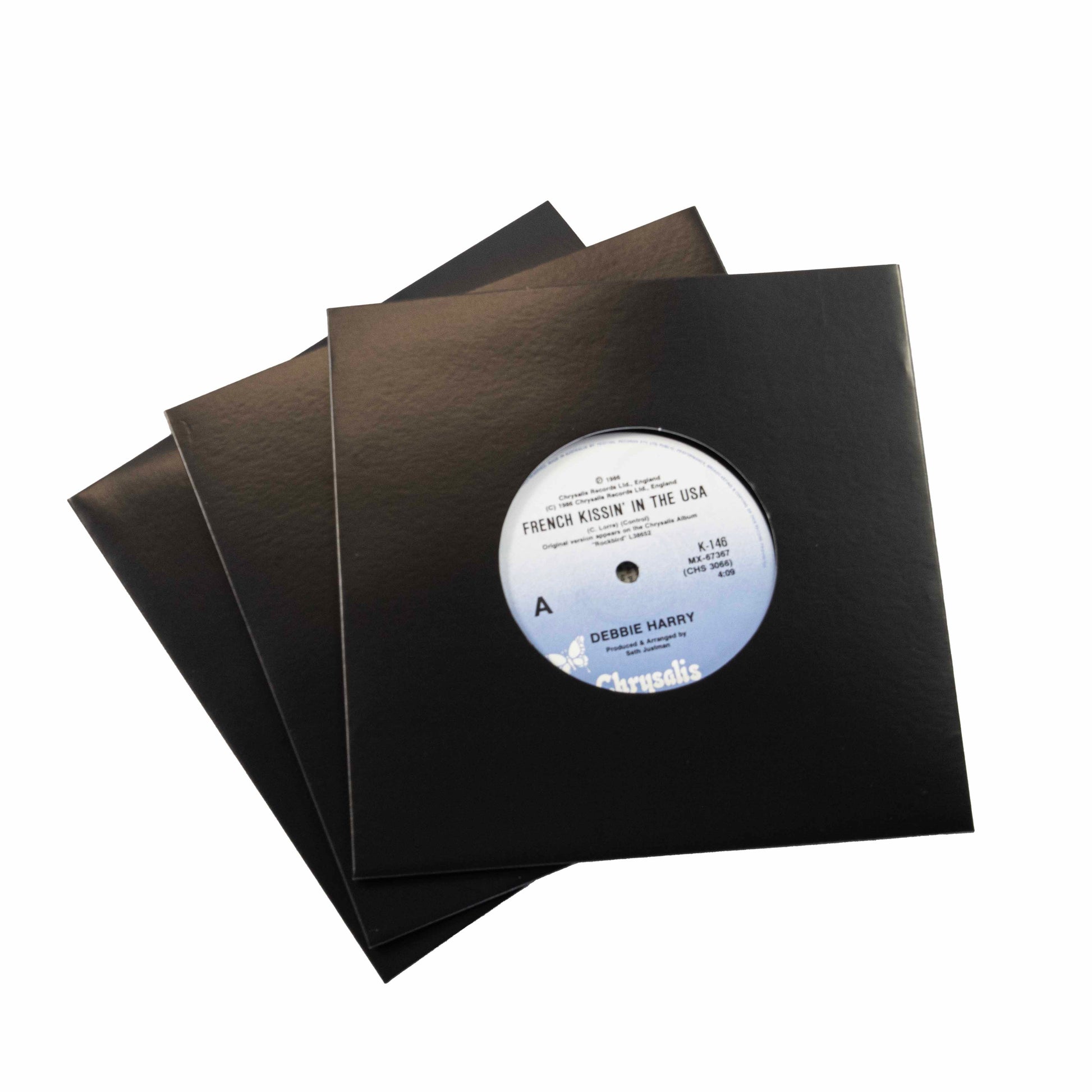 7"/45 RPM Vinyl Record LP Jacket Sleeves – lifestyle in use, vinyl record storage