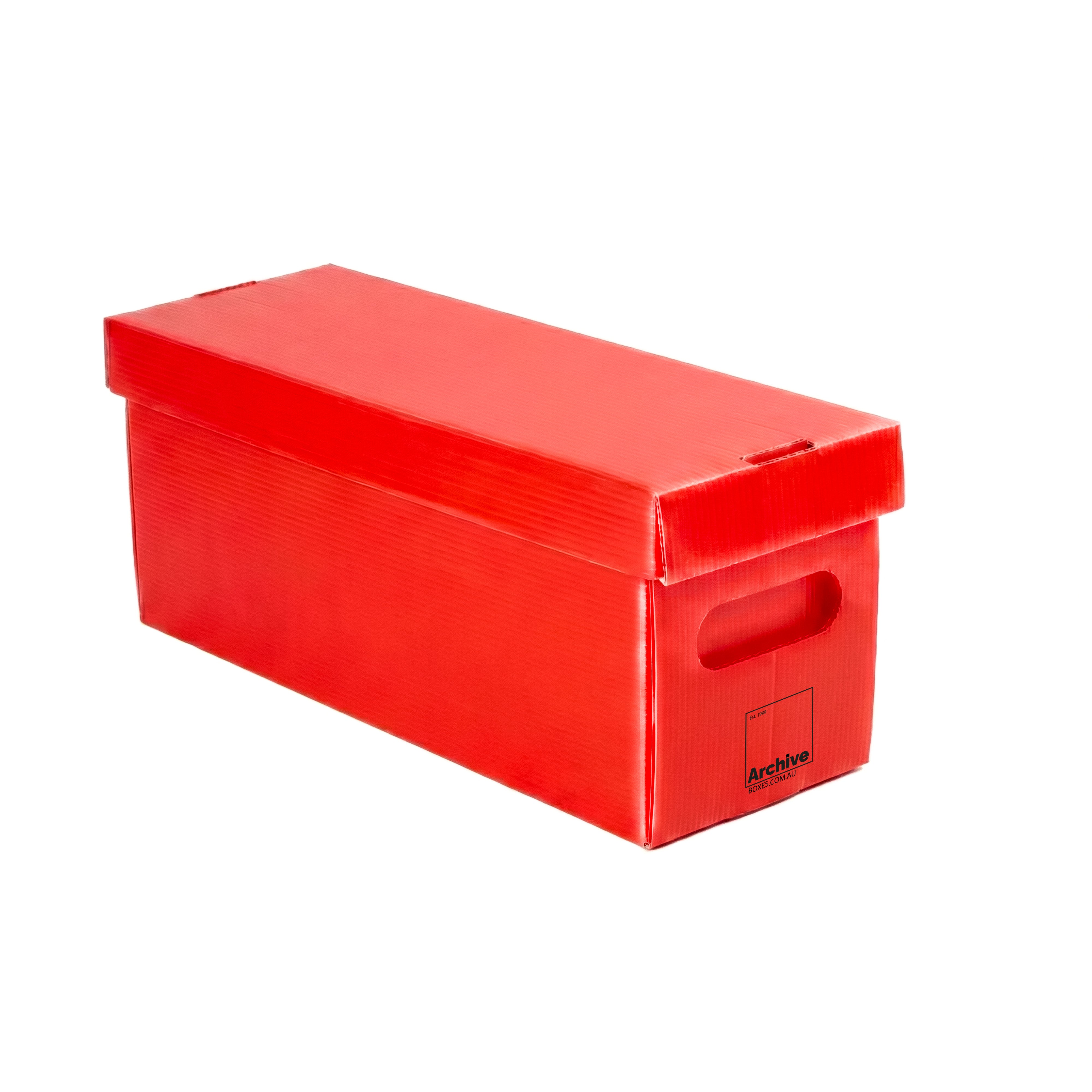 Archival CD Storage Box, holds up to 35 standard jewel cases or 120 - 180 discs in sleeves, acid-free polypropylene organiser