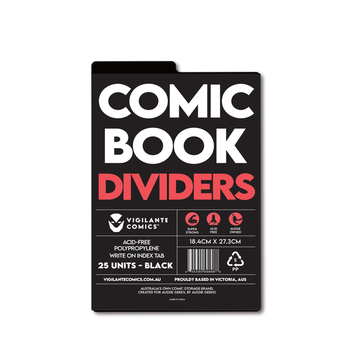 Comic Book Dividers