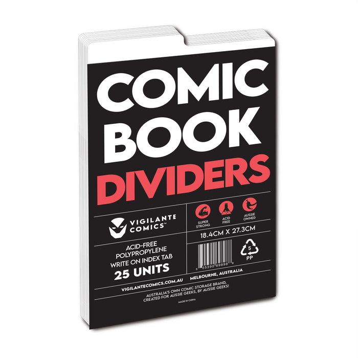 Comic Book Dividers