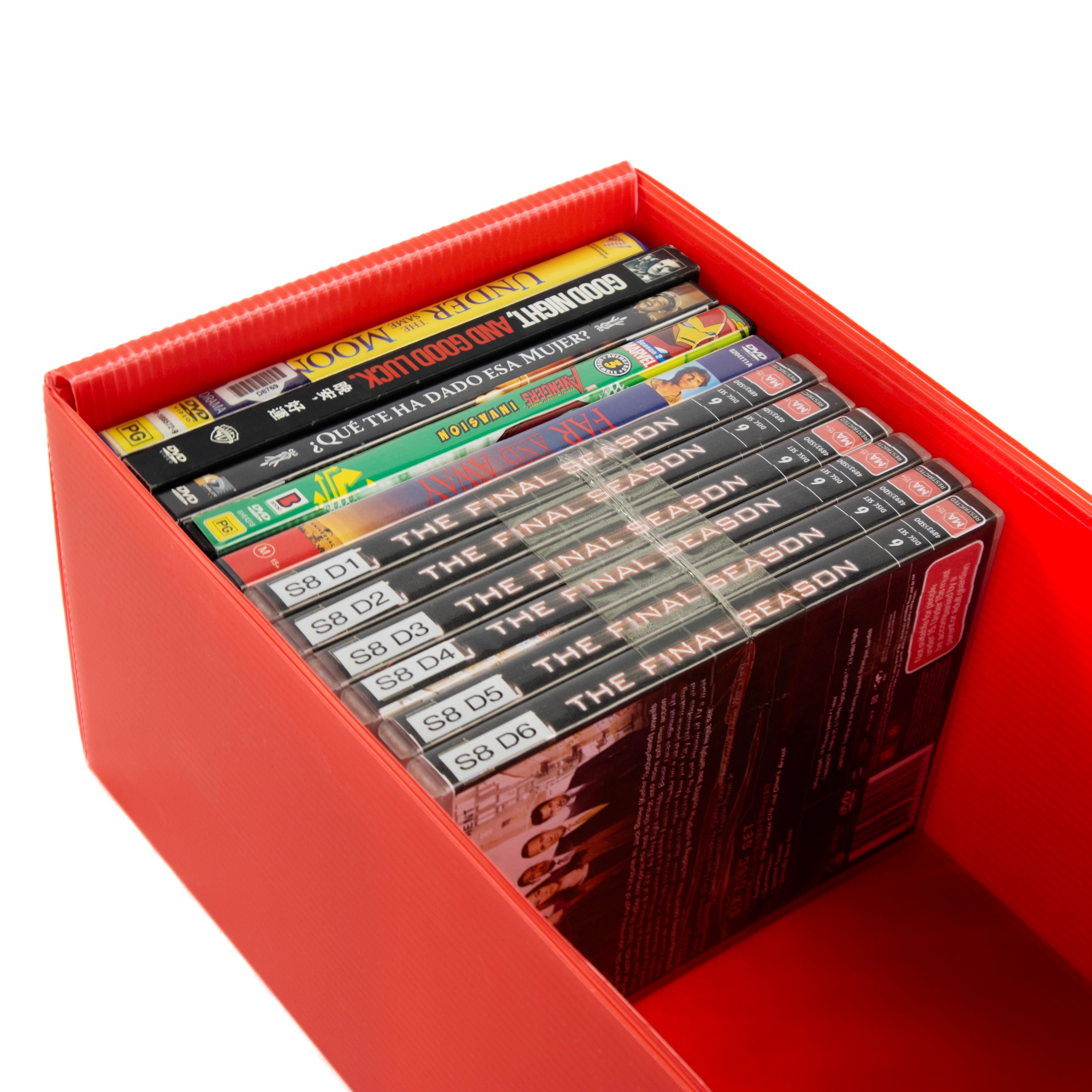 DVD Storage Box | Stackable & Acid-Free | Archive Boxes Australia