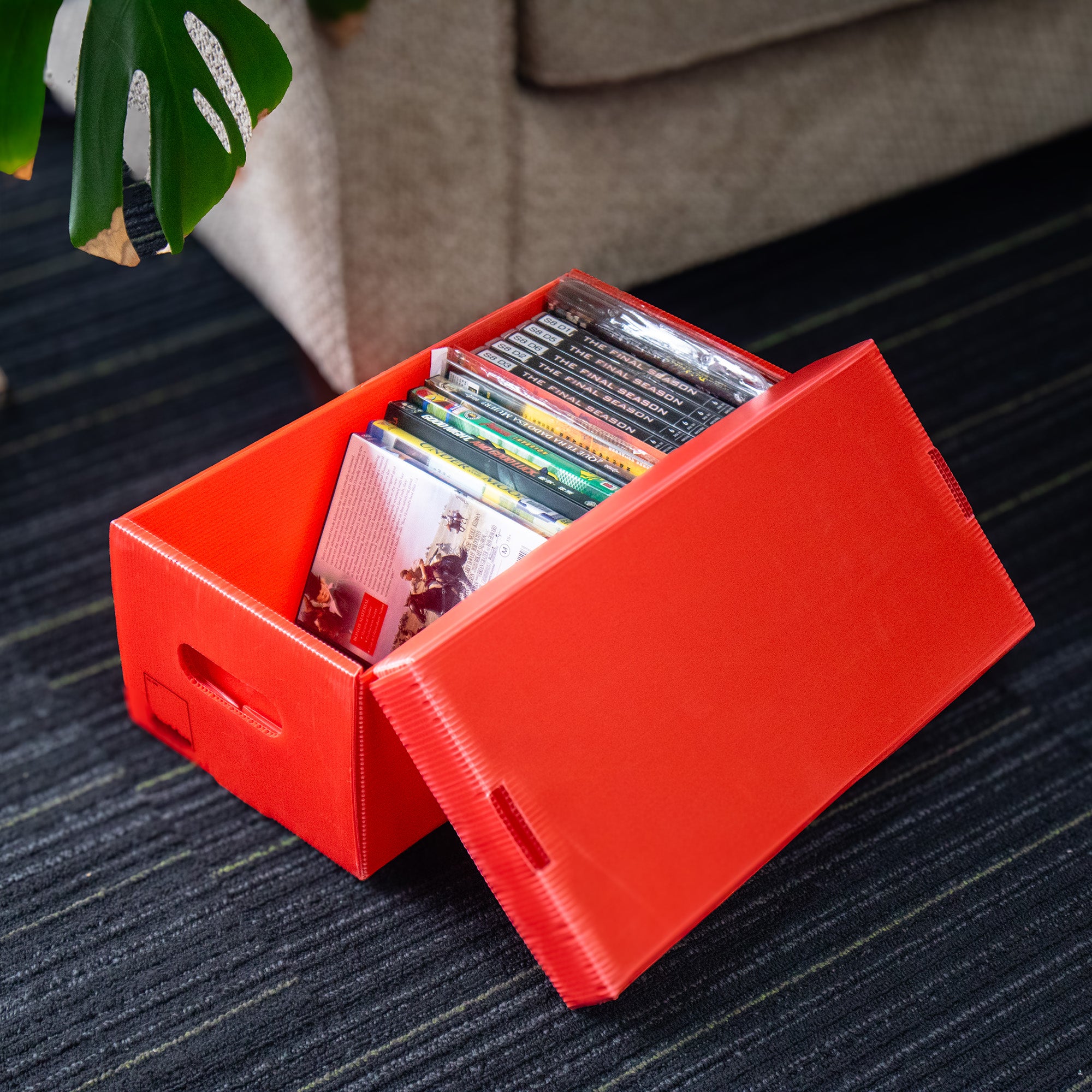 DVD Storage Box | Stackable & Acid-Free | Archive Boxes Australia