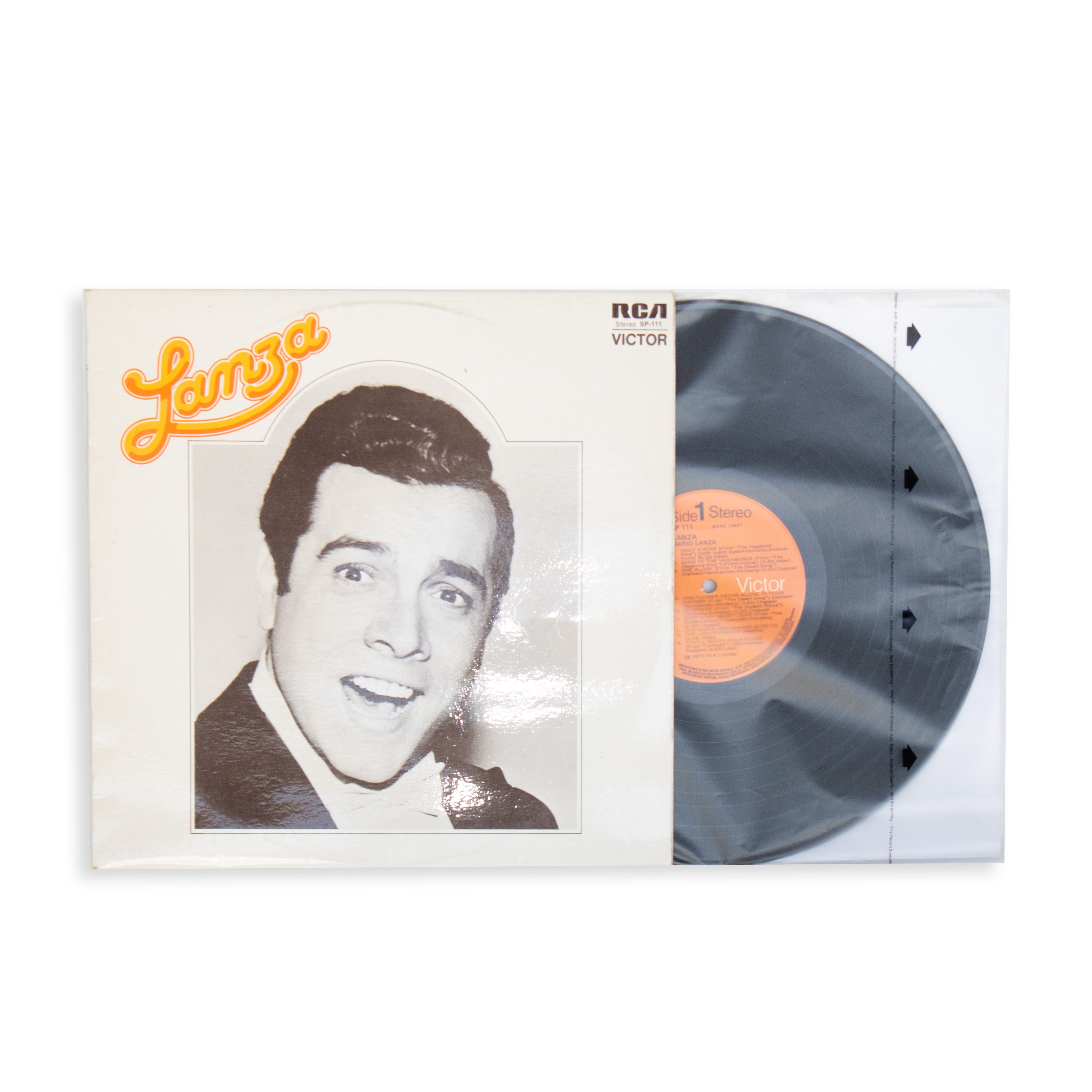 12" audiophile inner sleeves for vinyl records, MOFI style anti-static protection