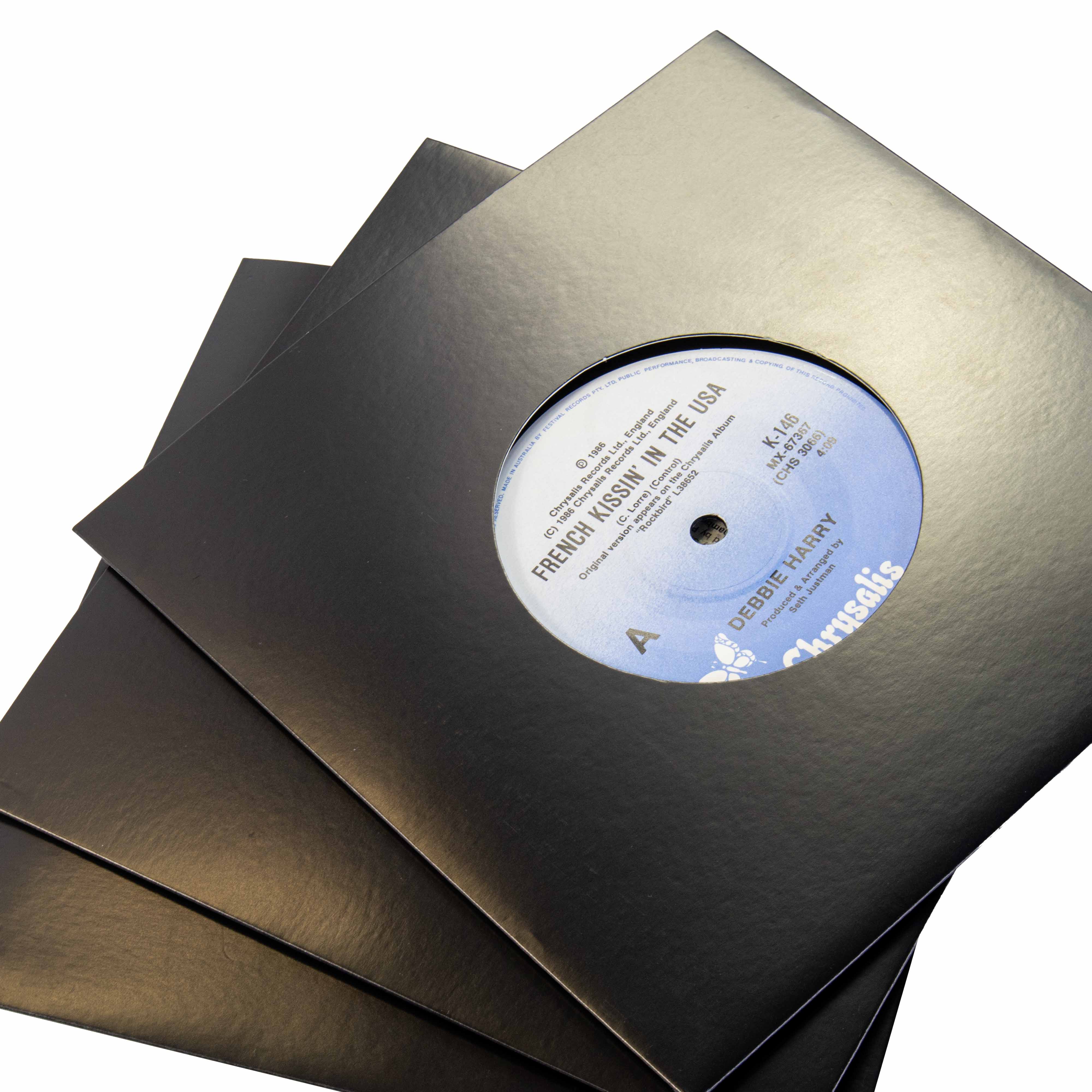 7"/ 45 RPM Vinyl Record LP Jacket Sleeves