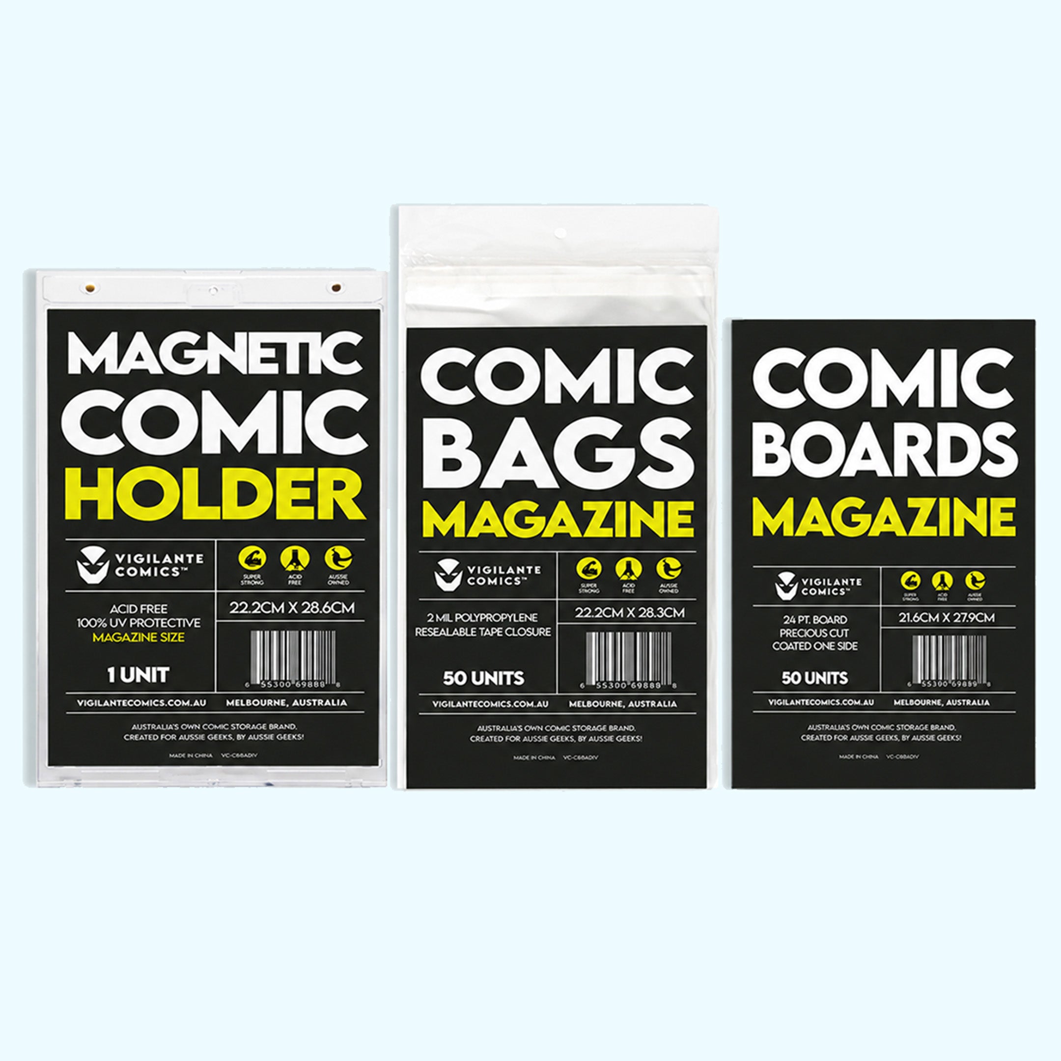 Magazine Size Comic Collector Bundle