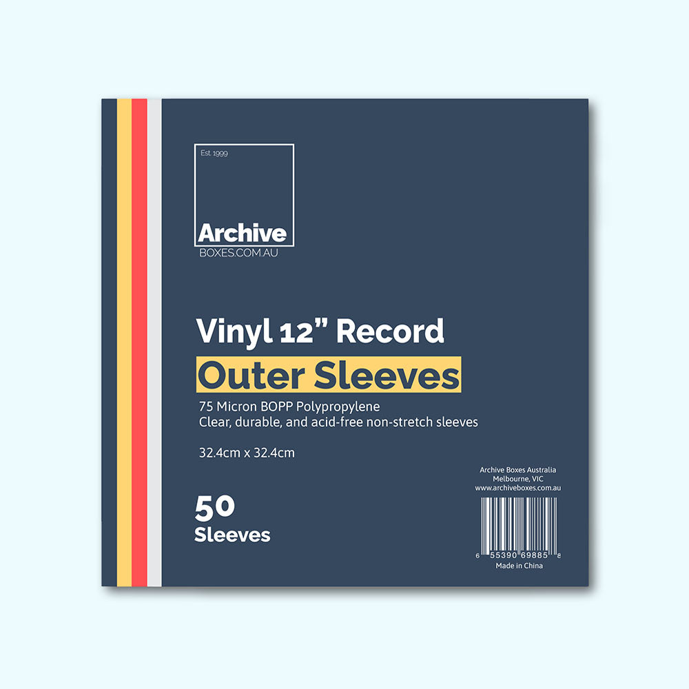 12" Vinyl Record Outer Sleeves
