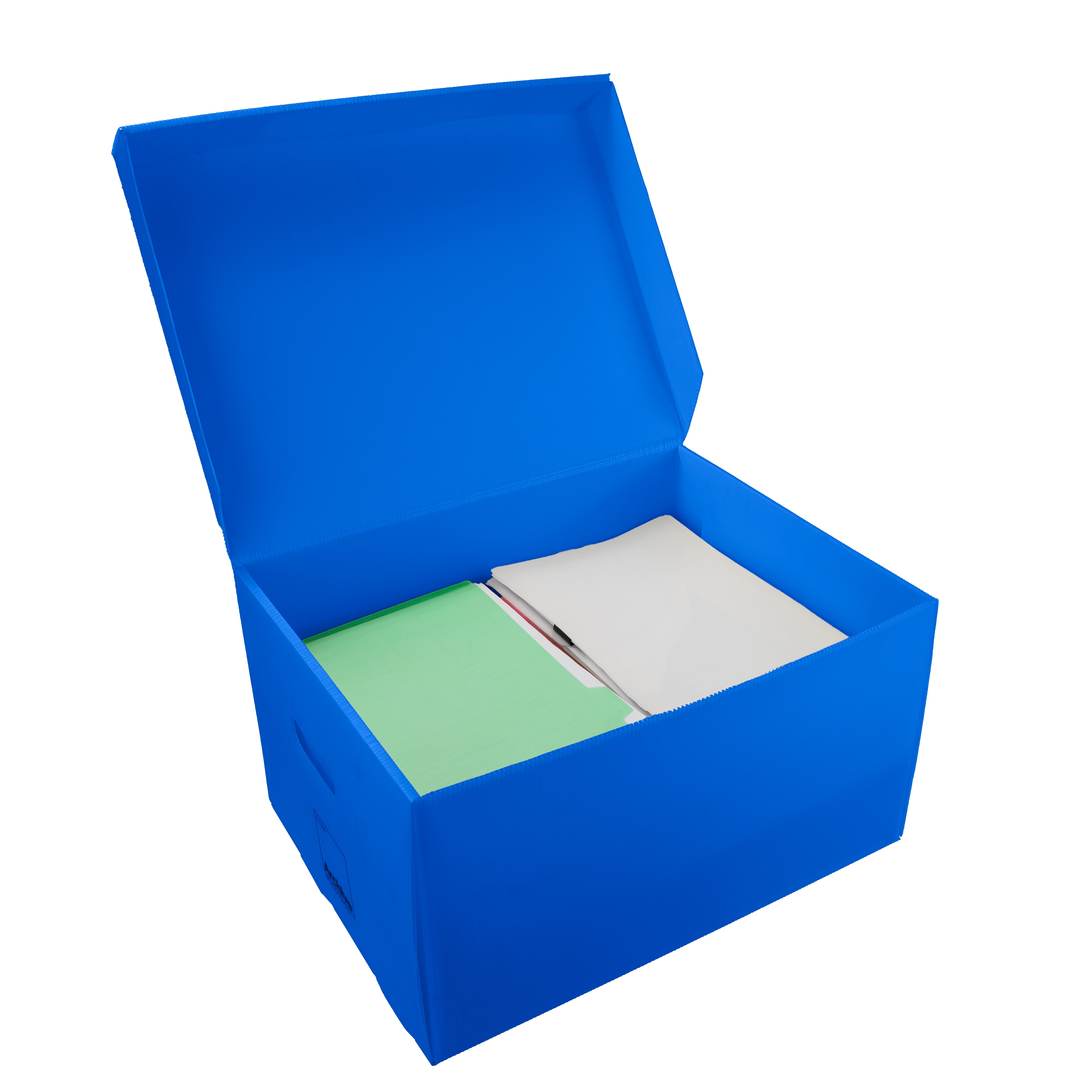 A3 Archive Box with Attached Lid – top-down view, acid-free document storage Australia