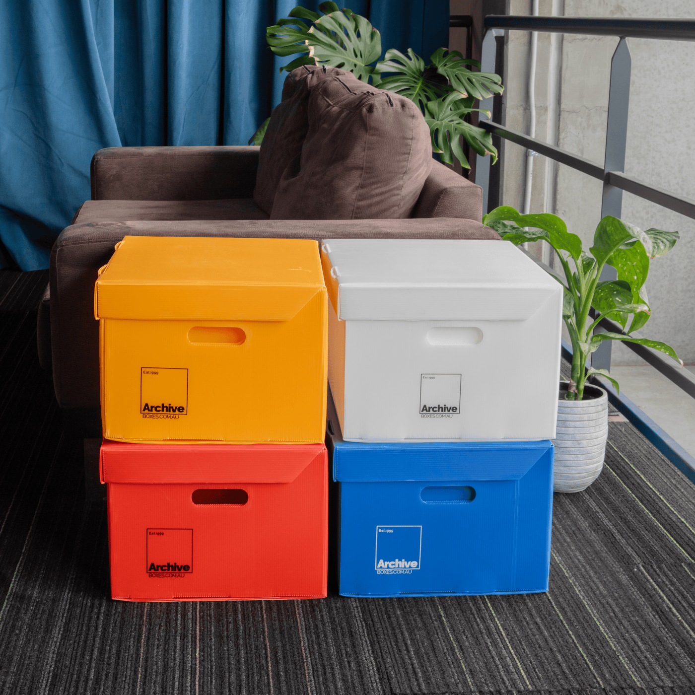 A3 Archive Box with Attached Lid | Archive Boxes Australia