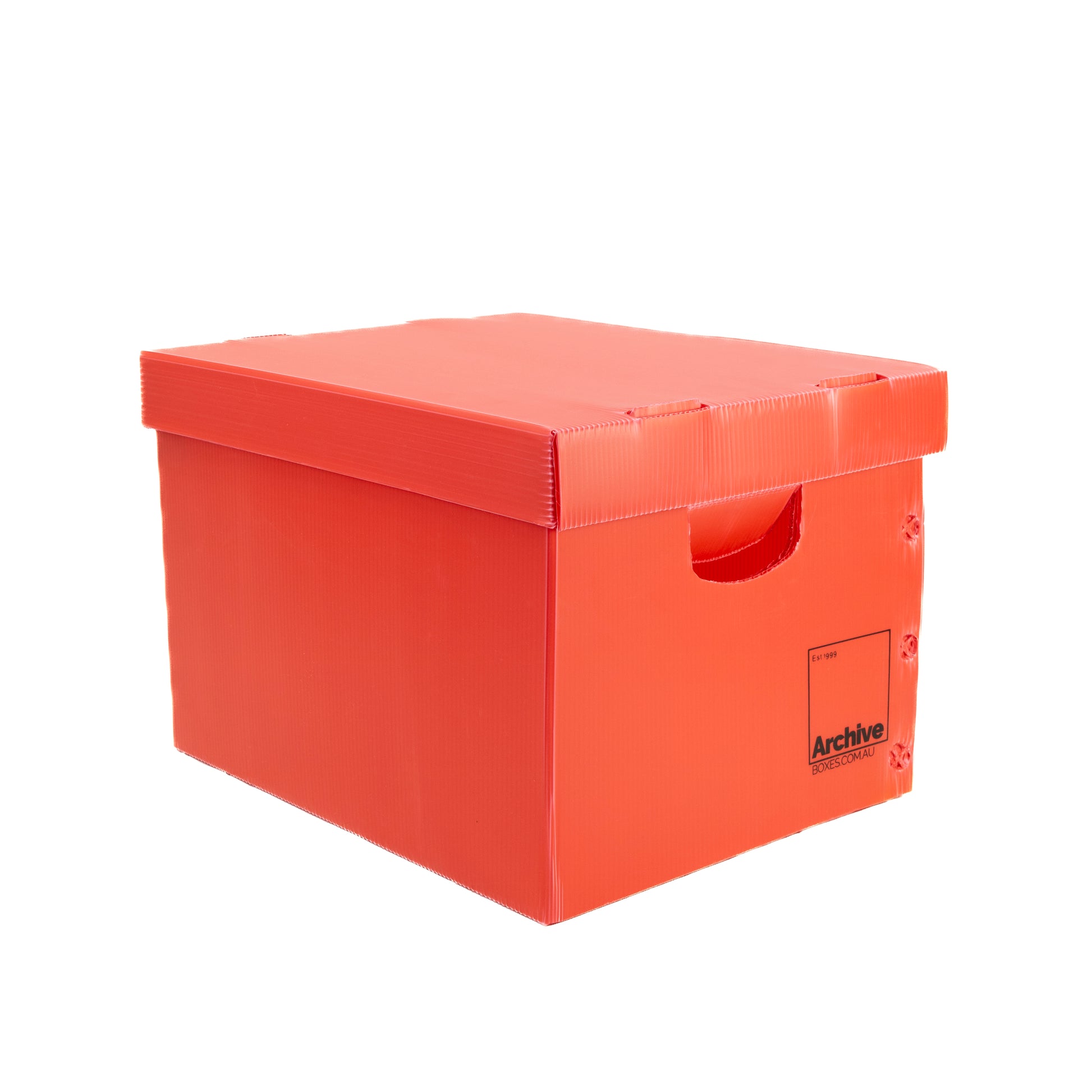A4 Archive Box with Separate Lid – packaging shot, acid-free document storage Australia