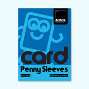 Card Penny/Soft Sleeves – front view, trading card protection