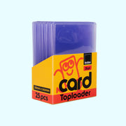35PT Card Toploaders – front view, trading card protection