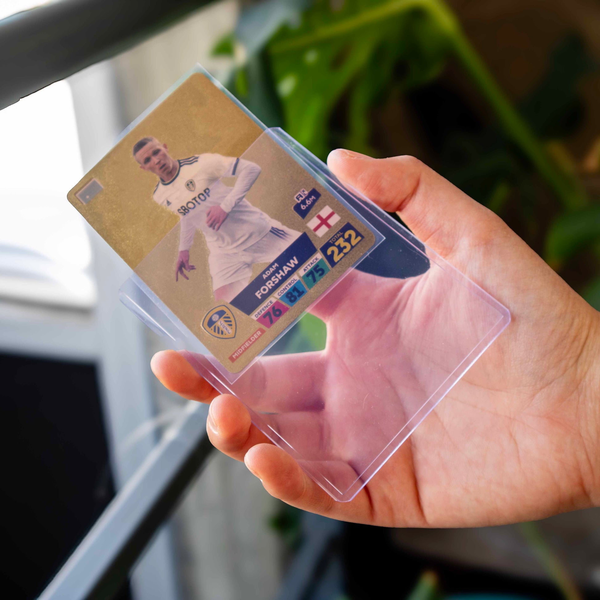 35PT Card Toploaders – lifestyle in use, trading card protection