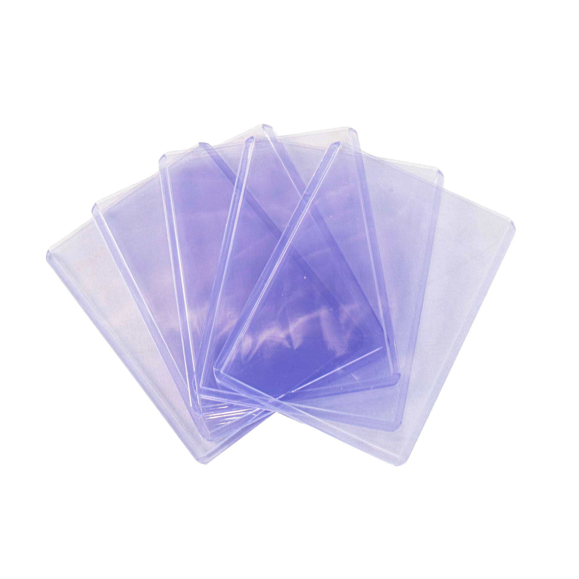 35PT Card Toploaders – packaging shot, trading card protection