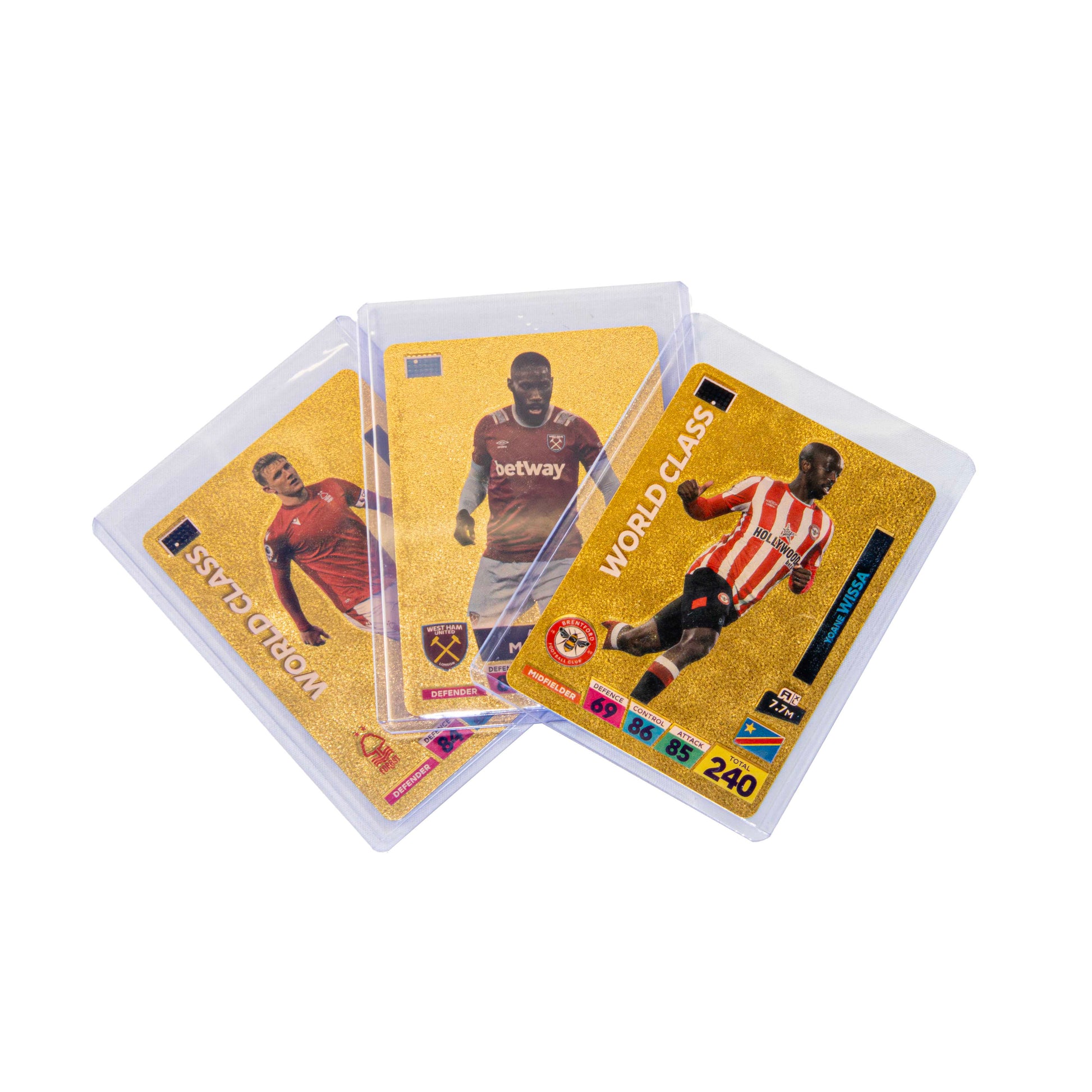 35PT Card Toploaders – stacked storage, trading card protection