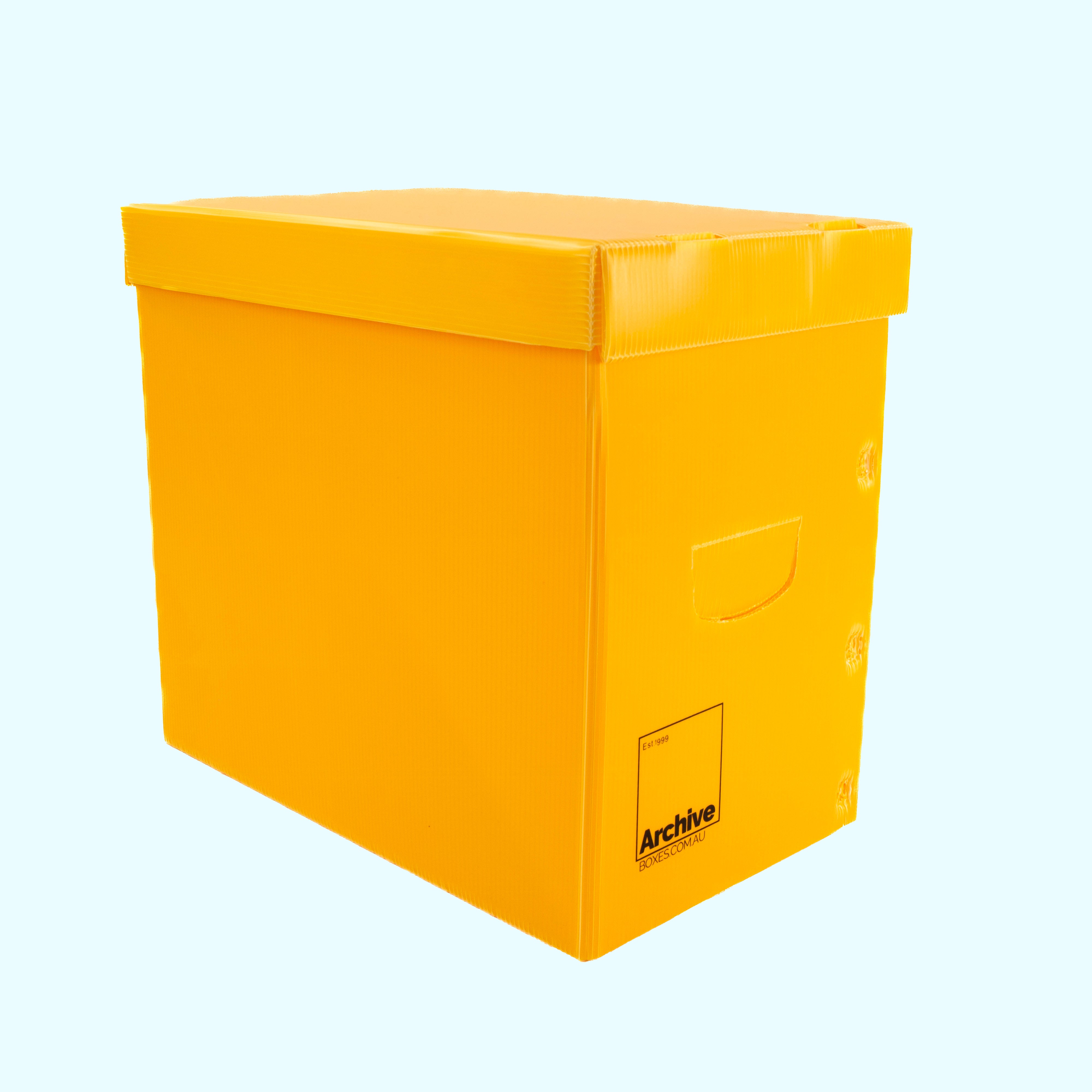 Comic Book Slab/Graded Comic Storage Box – front view, comic book storage