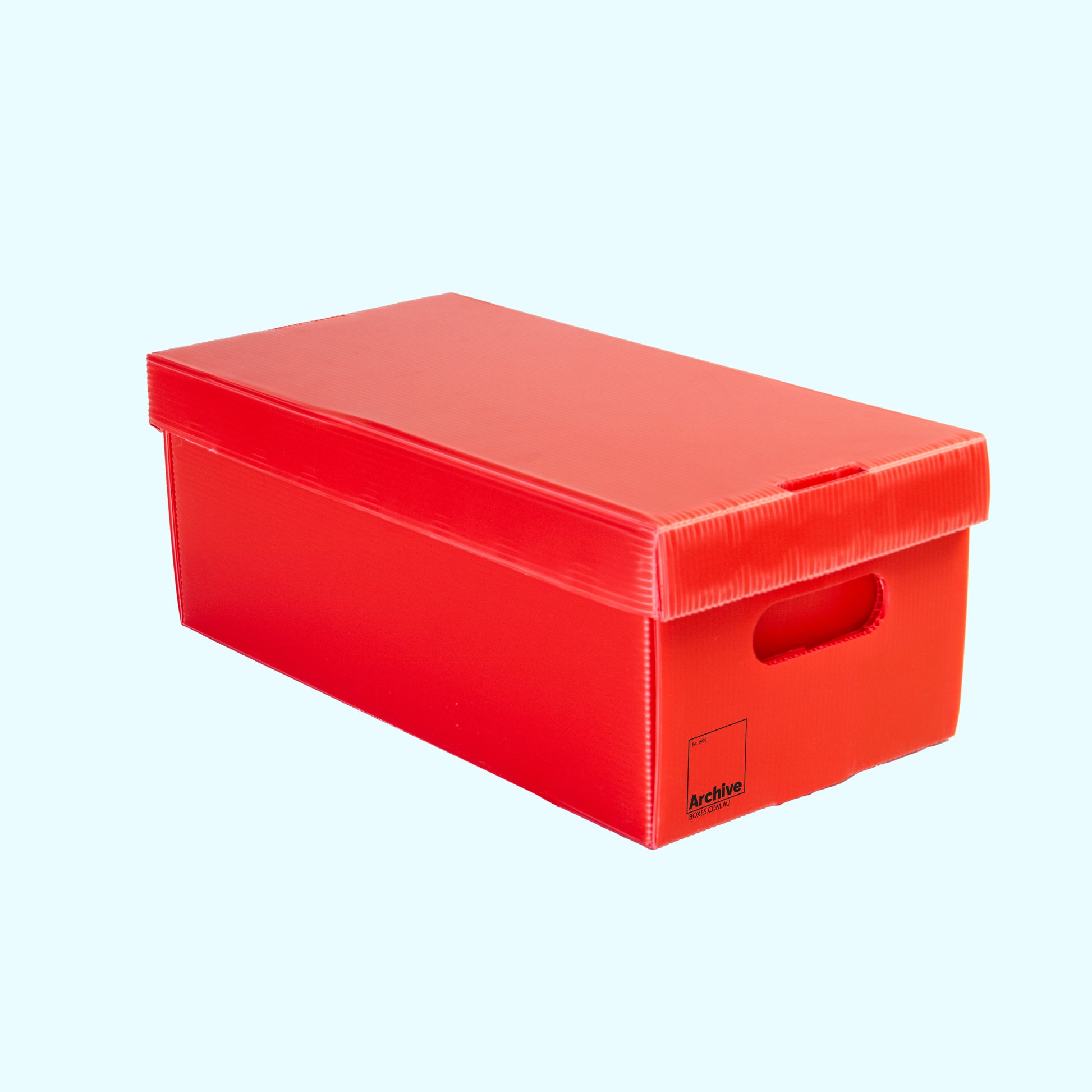 DVD Storage Box – front view, DVD media storage
