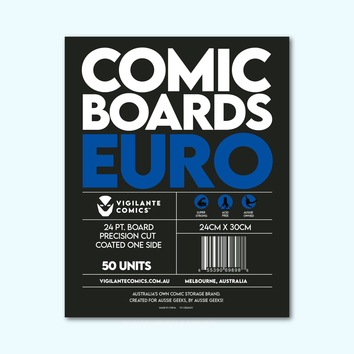Euro Comic Book Boards | Comic Book Storage Accessories