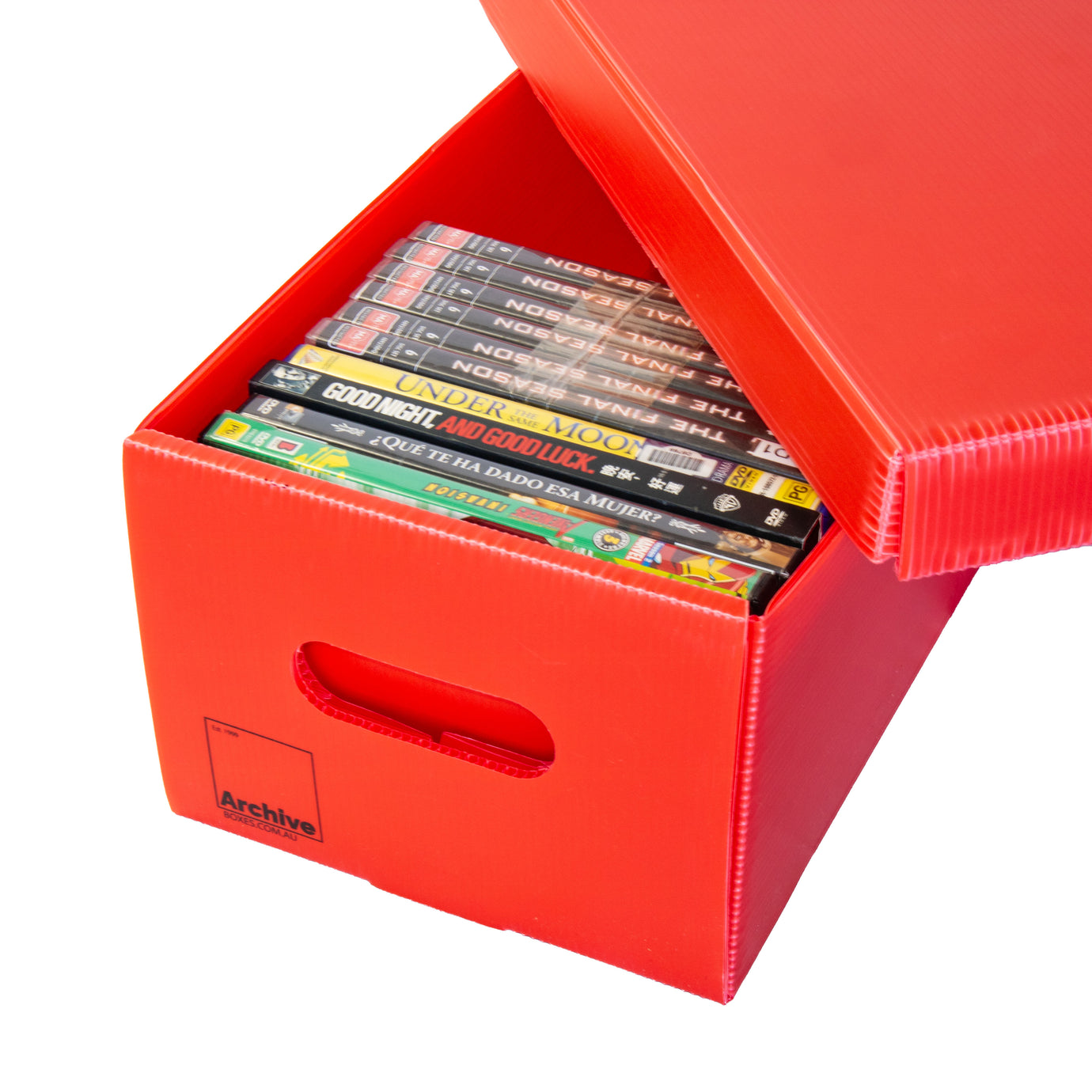 DVD Storage Box | Acid-Free Stackable | ABA – Archive Boxes Australia