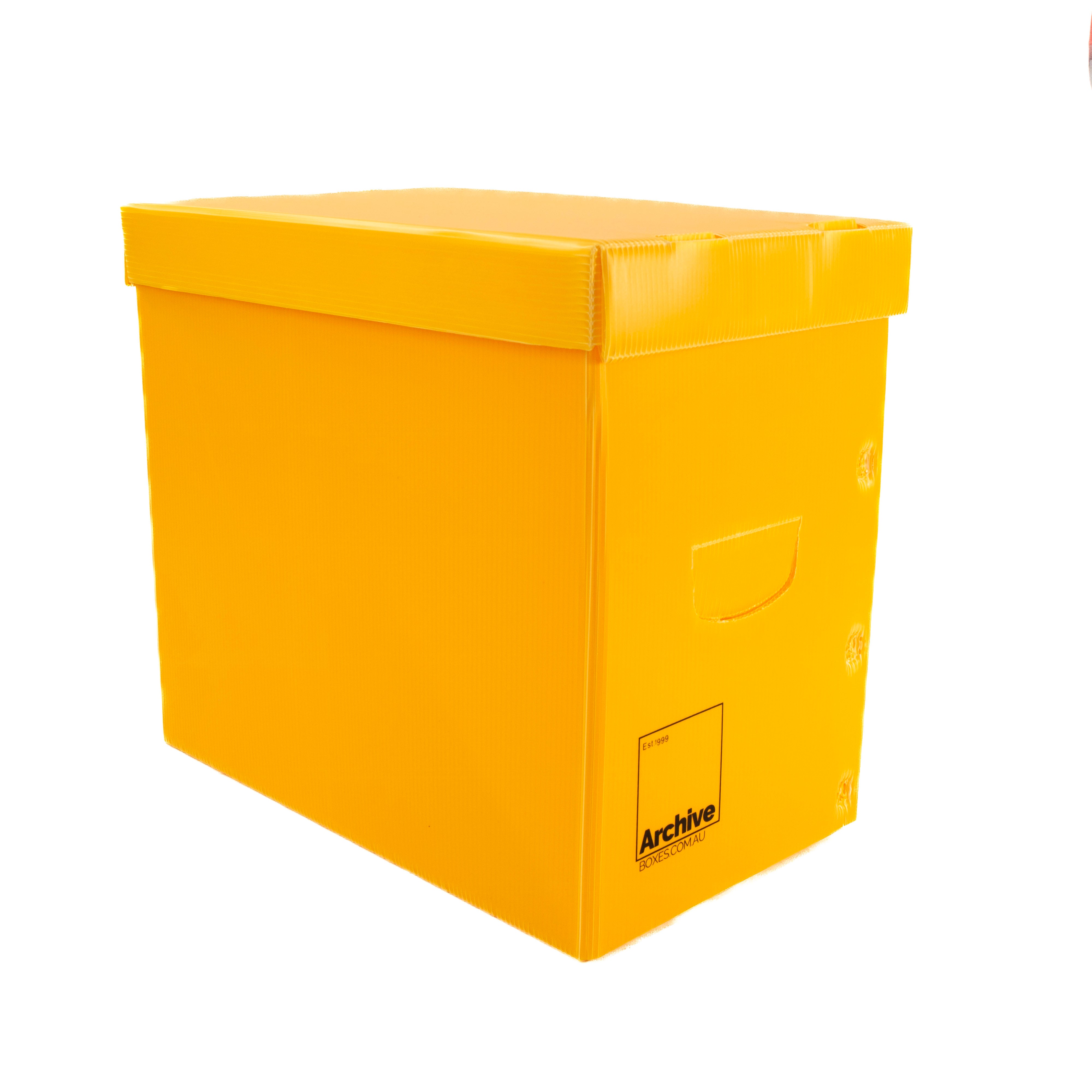 Durable magazine box for organising and protecting your collection, available in multiple colours.