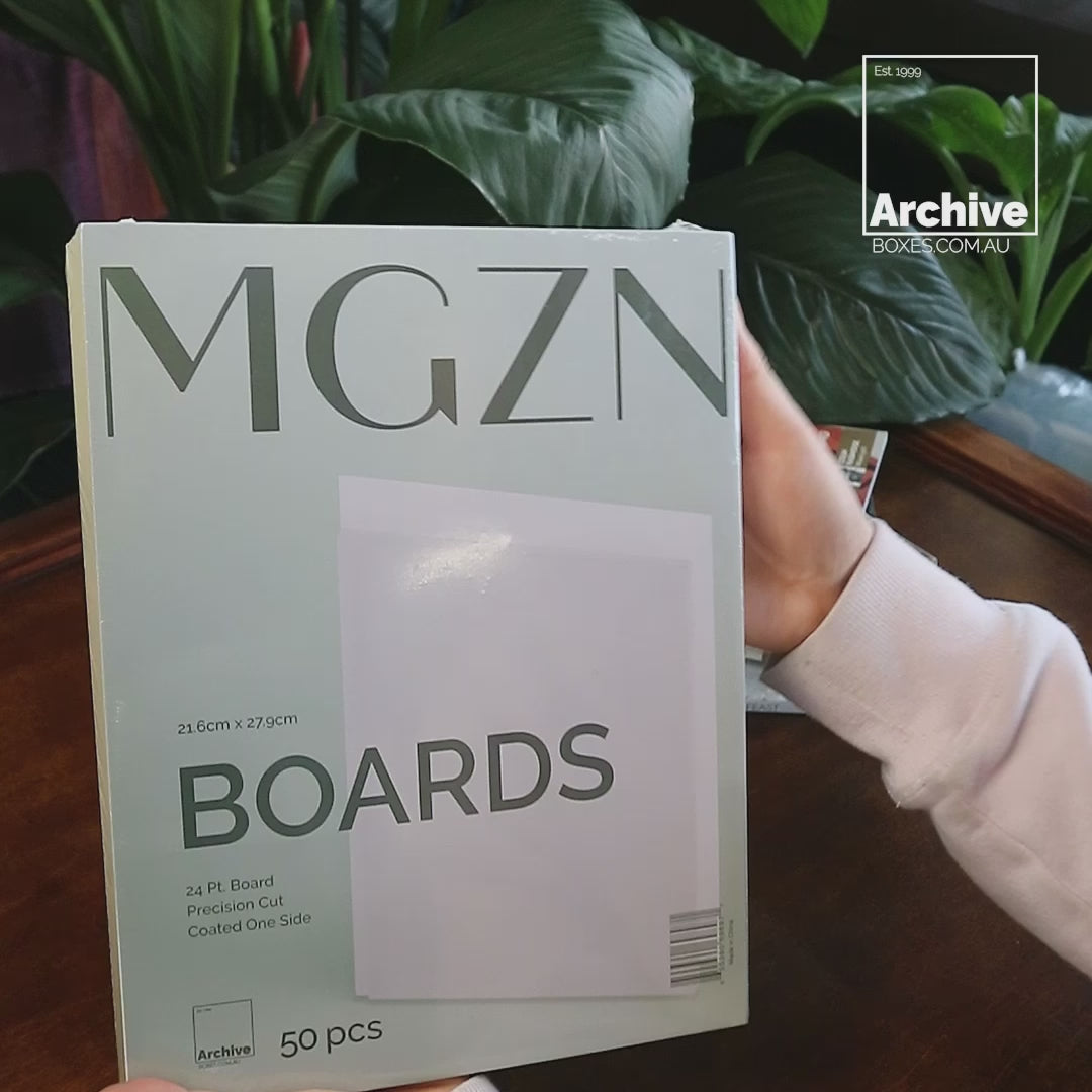 Load video: Magazine Boards