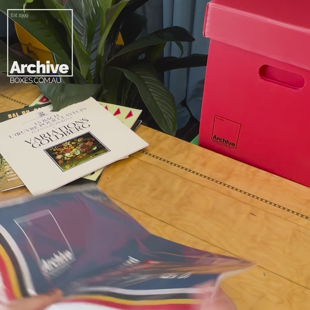 Load video: 12&quot; Vinyl Record Inner Sleeves