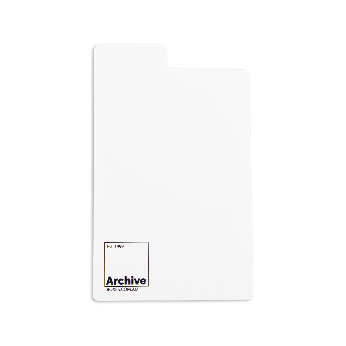 Semi-Rigid & Graded Card Dividers – White | Card Protection Accessories