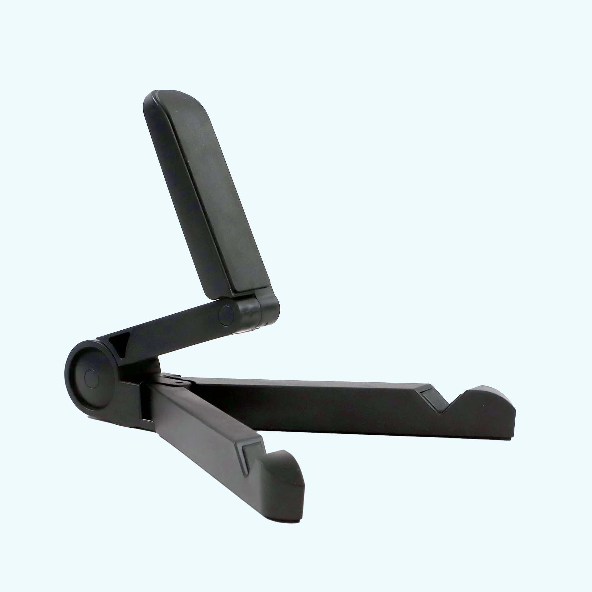 Adjustable vinyl record display stand for LP artwork