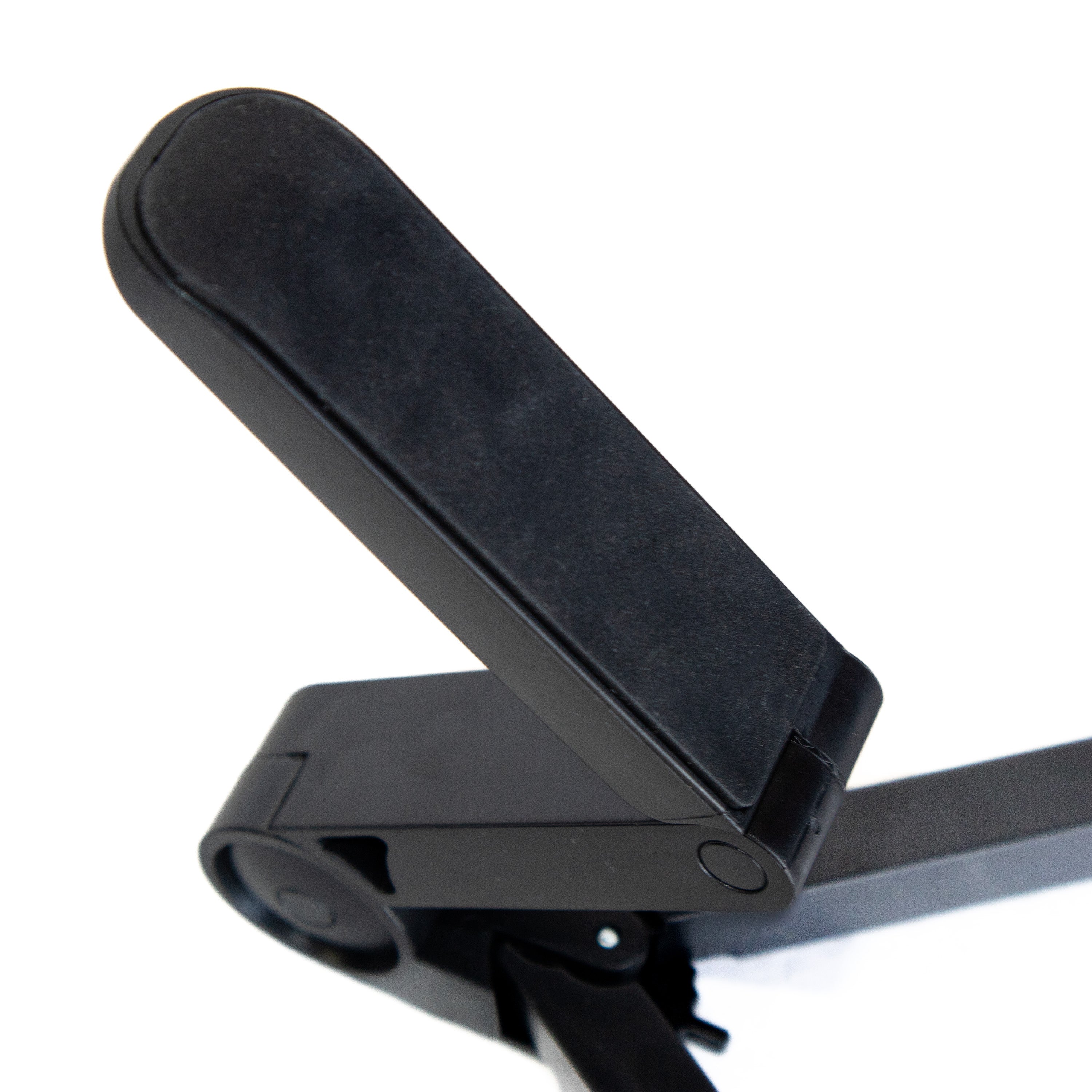 Adjustable vinyl record display stand for LP artwork