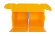 plastic stacking box outer strong front opening