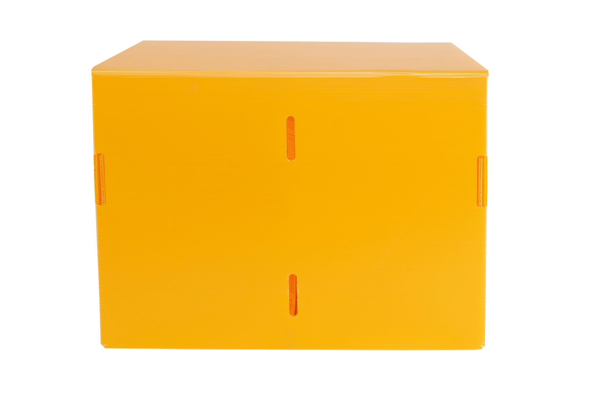 plastic stacking box outer strong front opening