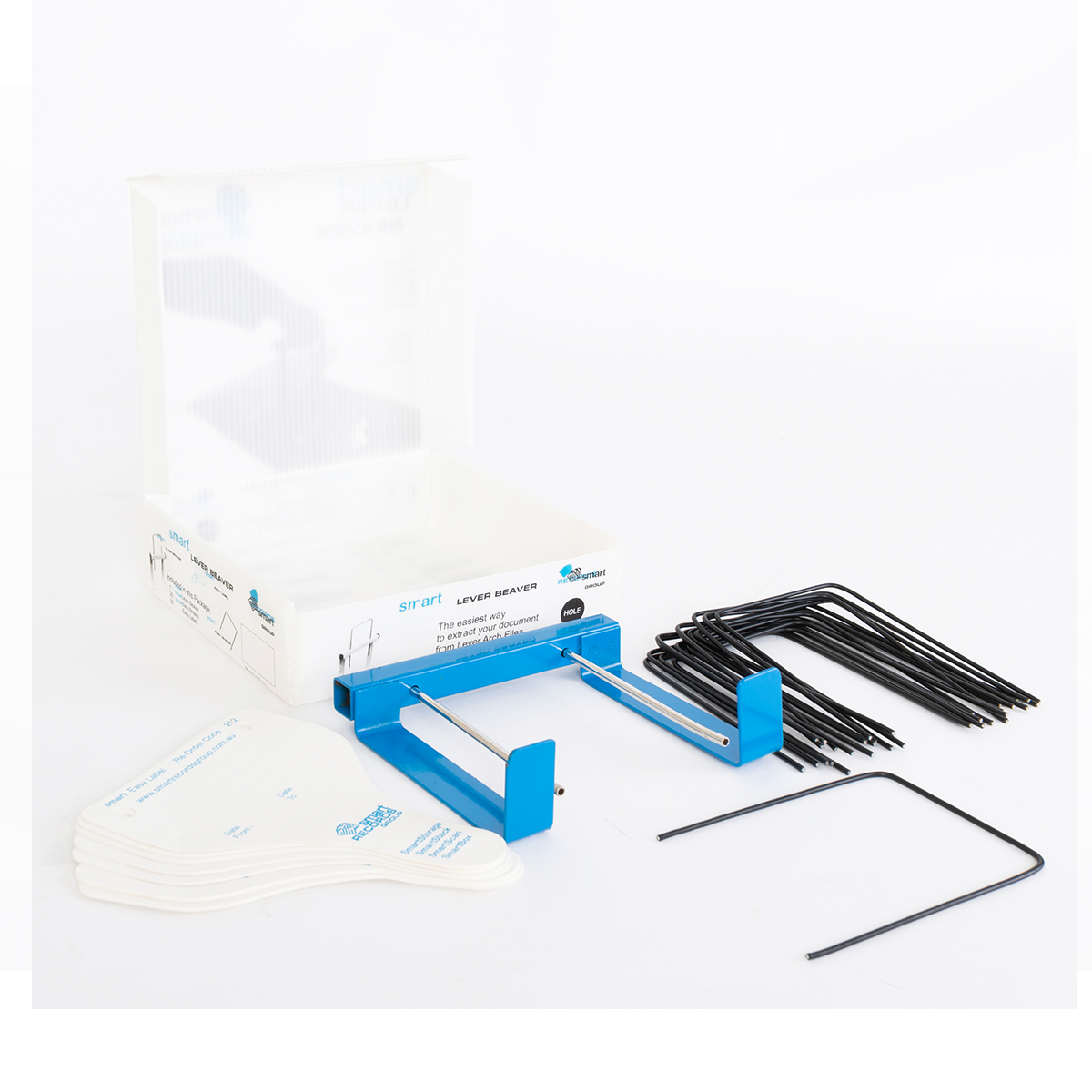 document binding system starter kit lever staple