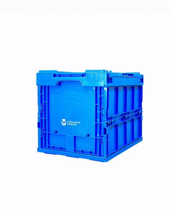 comic book storage crate hard plastic heavy duty strong