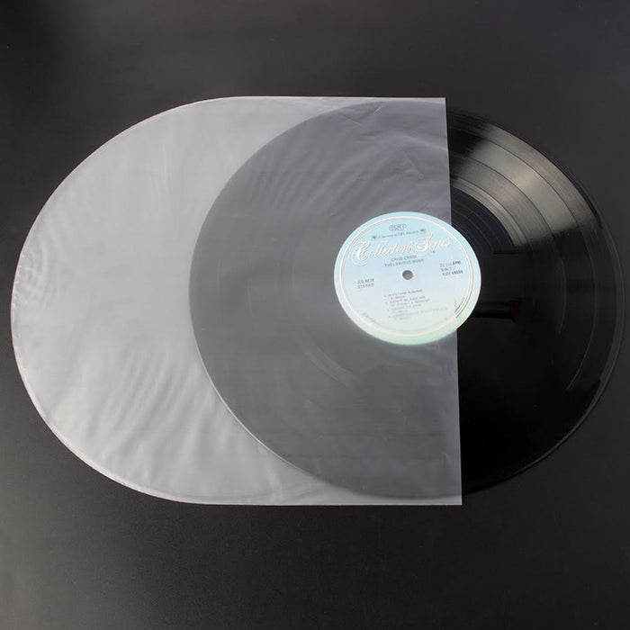 vinyl record inner sleeve frosted