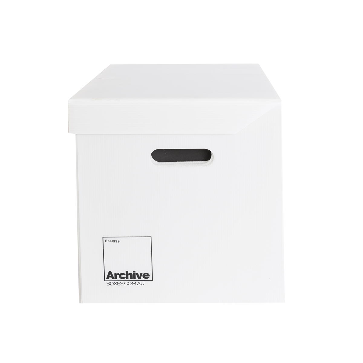 lever arch binder archive box label attached lid strong plastic
